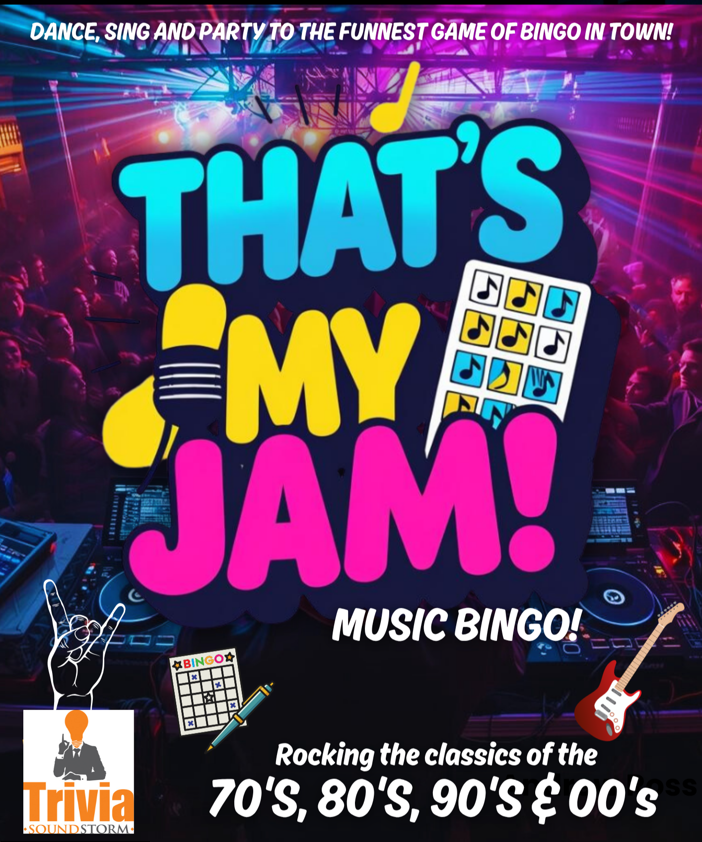 That's My Jam Music Bingo